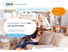 Tablet Screenshot of geo-energie.nl